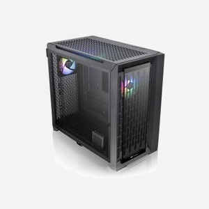 Thermaltake CTE C750 TG ARGB Full Tower Noir, ATX/EATX, 7x 3.5", 12x 2.5", Vent. 1x140mm Avant/Arrière/Sup, USB 3.2 Gen 1/Gen 2 Type-A/Type-C - Miniature 1