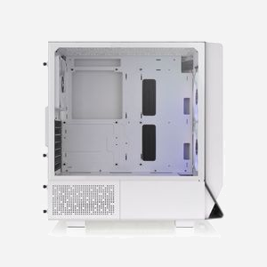 Thermaltake Ceres 300 TG Blanc, Boîtier PC Midi Tower, ATX/EATX/microATX/Mini-ITX, 1x3.5", 2x2.5", 2x140mm avant, Ventirad CPU 185mm, GPU 370mm - Miniature 3