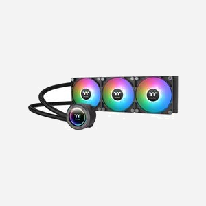 Thermaltake TH360 V2 ARGB Sync - Refroidisseur liquide AIO pour processeur, 3 ventilateurs 12cm, 500-2000 RPM, 25.8 dB, sockets Intel/AMD - Miniature 1