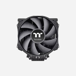 Thermaltake TOUGHAIR 710 Refroidisseur d'air CPU 14cm, 2 ventilateurs 140mm, 500-1400RPM, 81.96CFM, 1.82mmH2O, 23.9dB, 7 caloducs, 250W, sockets Intel LGA 115x/1200/1700/20xx et AMD AM4/AM5, Noir - Miniature 2