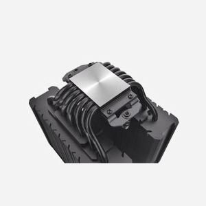 Thermaltake TOUGHAIR 710 Refroidisseur d'air CPU 14cm, 2 ventilateurs 140mm, 500-1400RPM, 81.96CFM, 1.82mmH2O, 23.9dB, 7 caloducs, 250W, sockets Intel LGA 115x/1200/1700/20xx et AMD AM4/AM5, Noir - Miniature 3