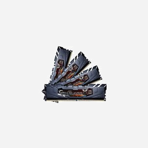 G.Skill Flare X F4-3200C16Q-64GFX : Kit mémoire 64Go (4x16Go) DDR4 3200MHz CL16 1.35V Unbuffered, Dual/Quad Channel, Intel XMP 2.0