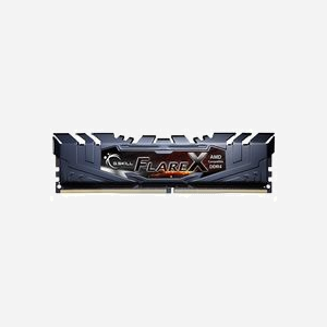 G.Skill Flare X F4-3200C16Q-64GFX : Kit mémoire 64Go (4x16Go) DDR4 3200MHz CL16 1.35V Unbuffered, Dual/Quad Channel, Intel XMP 2.0 - Miniature 4