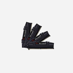 G.Skill Ripjaws V 128Go (4x32Go) DDR4 2666MHz CL19 F4-2666C19Q-128GVK Unbuffered Dual/Quad Channel XMP 2.0 1.2V pour PC/Serveur - Miniature 3