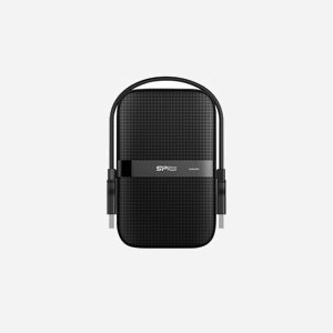 Silicon Power Armor A60 - Disque Dur Externe 1To 2.5" USB 3.2 Gen 1 Type-A - Résistant Chocs/Eau - Compatible Windows/macOS/Linux