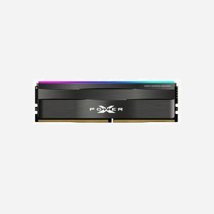 Silicon Power XPOWER Zenith RGB 8Go DDR4 3200MHz DIMM 288-pin CL16 1.35V, module 1x8Go, radiateur et rétroéclairage multicolore, compatible PC/Serveur