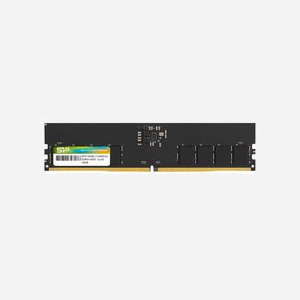 Silicon Power Module Mémoire DDR5 16 Go 4800 MHz ECC 288-pin DIMM CL40 1.1V Unbuffered (1x16Go) pour PC/Serveur - SP016GBLVU480F02
