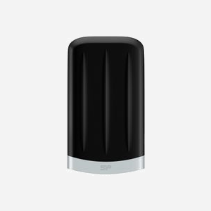 Silicon Power Armor A65B - Disque Dur Externe 2 To USB 3.2 Gen 1 Type-A - Résistant Chocs/Poussière/Eau - Noir/Gris - Compatible Windows/Linux - Miniature 3