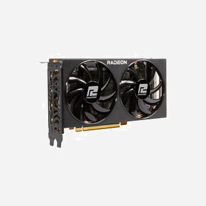 PowerColor Radeon RX 6600 8Go GDDR6 AXRX-6600-8GBD6-3DH, Fréquence Boost 2491MHz, 128-bit, PCIe 4.0, 1x HDMI 2.1, 3x DisplayPort 1.4 - Miniature 3