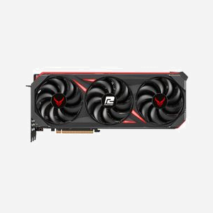 PowerColor Radeon RX 7800 XT 16GB GDDR6 OC, Fréquence Boost 2565MHz, 3840 SP, PCIe 4.0, HDMI 2.1, DisplayPort 2.1, Triple Ventilateur - Miniature 2