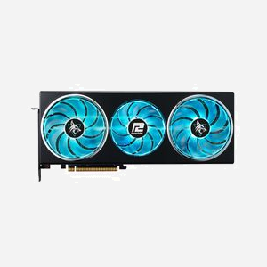PowerColor Hellhound AMD Radeon RX 7800 XT 16GB GDDR6, Fréquence Boost 2520MHz, 3x DisplayPort 2.1, HDMI 2.1, PCIe 4.0, 3 Ventilateurs - Miniature 2