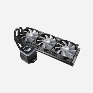 COUGAR Gaming Helor 360 - Refroidisseur liquide All-in-One pour processeur, radiateur 394mm, 3x 120mm PWM (600-1800 RPM), 78.4 CFM, 2.4 mmH2O, Noir - Miniature 4