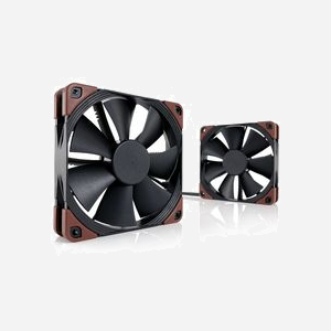 Ventilateur Noctua NF-F12 industrialPPC-2000 PWM 120mm, 450-2000 tr/min, 121.8 m³/h, 3.94 mmH2O, 29.7 dB, 12V, Roulement SSO2 - Miniature 3