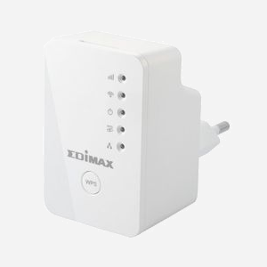 Edimax EW-7438RPN Mini Répéteur WiFi 300 Mbit/s 2.4 GHz, 802.11b/g/n, 1 x RJ45 10/100, Sécurité WEP/WPA/WPA2, Antennes intégrées, Blanc - Miniature 2