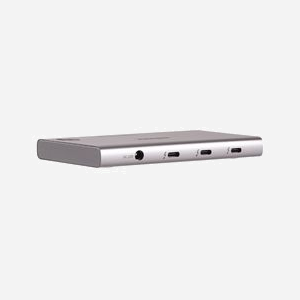 Edimax TD-405BP Station d'accueil Thunderbolt 4, 3x Thunderbolt 4, USB 3.2 Gen 2, 60W Power Delivery, Aluminium, Windows 10, macOS Big Sur - Miniature 2