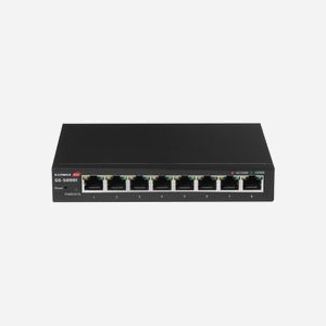 Edimax GS-5008E : Switch Géré Gigabit Ethernet 8 ports RJ-45, 16 Gbit/s, QoS, VLAN, IGMP, Boîtier Métal, Montage Mural, Standards IEEE 802.1Q/p/3/ab/ad/az/u/x - Miniature 1