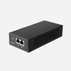 Edimax GP-103IT : Injecteur PoE 90W, 10/100/Gigabit Ethernet, IEEE 802.3af/at/bt, 2xRJ45, 100-240V, Montage Mural, Lot de 5 - Miniature 1