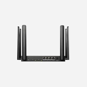 Edimax 5G-8649AX Routeur Bi-bande 5G/WiFi 5, 1201 Mbit/s, RJ-45, MicroSIM, 3x LAN 10/100, Qualcomm Snapdragon X62, WPA3-Personal - Miniature 3