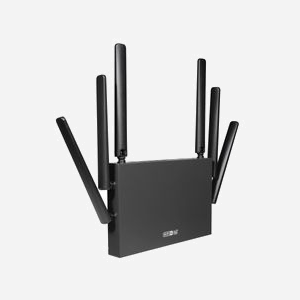 Edimax 5G-8649AX Routeur Bi-bande 5G/WiFi 5, 1201 Mbit/s, RJ-45, MicroSIM, 3x LAN 10/100, Qualcomm Snapdragon X62, WPA3-Personal - Miniature 5