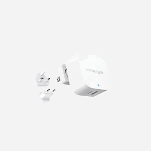 Innergie ADP-45HW-TRC Chargeur Secteur/CC 45W Blanc - USB-A 2.0 + USB-C, Quick Charge 2.0, 5-20V, 1.3A - Téléphone IP, Netbook, Smartphone, Tablette