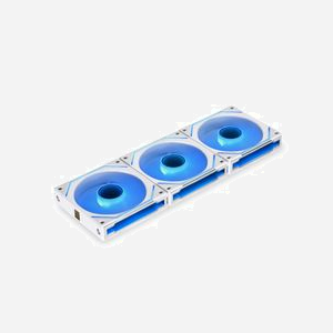 Lian Li SL-INFINITY UF-SLIN120-3W : Kit de 3 ventilateurs 120mm pour boîtier PC, 2100 tr/min, 61.3 CFM, 29dB, FDB, éclairage LED RGB, connecteurs 4-pin et 3-pin, blanc - Miniature 1