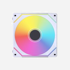 Lian Li SL-INFINITY UF-SLIN120-3W : Kit de 3 ventilateurs 120mm pour boîtier PC, 2100 tr/min, 61.3 CFM, 29dB, FDB, éclairage LED RGB, connecteurs 4-pin et 3-pin, blanc - Miniature 2