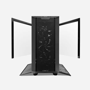 Lian Li LANCOOL III Midi Tower Noir Transparent, ATX/EATX, 4x140mm PWM, Mesh, Verre Trempé, 4x3.5", 8x2.5", USB 3.2 Gen1/Gen2, Refroidissement Air/AIO/Watercooling - Miniature 4