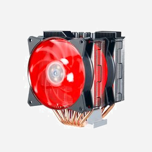 Cooler Master MasterAir MA620P - Refroidisseur CPU - 2 ventilateurs 12cm - 600-1800 RPM - 53.4 CFM - 1.65 mmH2O - Compatible Intel/AMD - Noir - Miniature 2