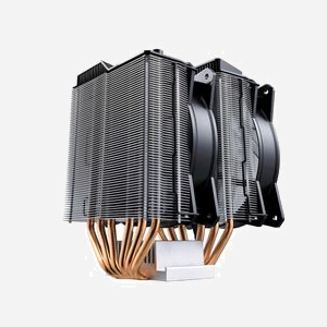 Cooler Master MasterAir MA620P - Refroidisseur CPU - 2 ventilateurs 12cm - 600-1800 RPM - 53.4 CFM - 1.65 mmH2O - Compatible Intel/AMD - Noir - Miniature 4