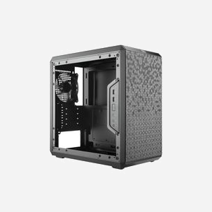 Cooler Master MasterBox Q300L - Boîtier PC Midi Tower Noir, Micro ATX/Mini-ITX, 1x120mm arrière, USB 3.2 Gen 1, Acier/Plastique, Refroidissement liquide, MCB-Q300L-KANN-S00 - Miniature 2