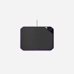 Cooler Master MP860 Tapis de Souris Gaming Noir 360x260mm Aluminium/Tissu/Plastique/Caoutchouc Rétroéclairage LED RGB 16.7M Couleurs USB - Miniature 1