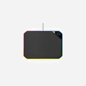 Cooler Master MP860 Tapis de Souris Gaming Noir 360x260mm Aluminium/Tissu/Plastique/Caoutchouc Rétroéclairage LED RGB 16.7M Couleurs USB - Miniature 2