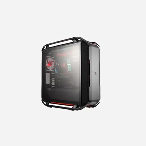 Cooler Master Cosmos C700P Full Tower Noir - Boîtier PC ATX/micro ATX/Mini-ITX, Acier/Verre Trempé, 1x5.25", 4x3.5", 4x2.5", USB 3.2, 3x140mm, Radiateurs 420mm max. - Miniature 3