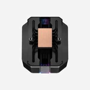Cooler Master MasterAir MA620M - Refroidisseur CPU 12cm, 650-2000 RPM, 57.3 CFM, 2 mmH2O, Socket LGA 115x/20xx/AMx/FMx, Noir, Éclairage Multi - Miniature 3