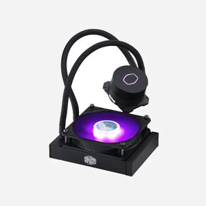 Cooler Master MasterLiquid ML120L V2 RGB - Refroidisseur liquide AIO 120mm, 62 CFM, 8-27dB, sockets Intel/AMD, radiateur aluminium, TDP 180W - Miniature 3