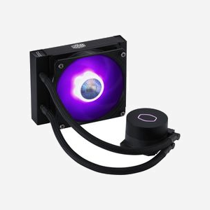 Cooler Master MasterLiquid ML120L V2 RGB - Refroidisseur liquide AIO 120mm, 62 CFM, 8-27dB, sockets Intel/AMD, radiateur aluminium, TDP 180W - Miniature 4