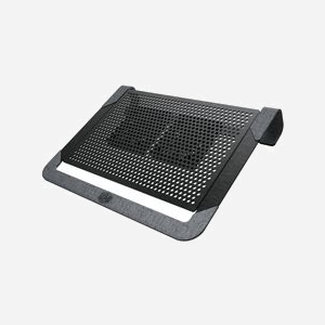 Cooler Master NotePal U2 Plus V2 - Support de refroidissement pour portable 17" - 2 ventilateurs 80mm 2000 RPM - Aluminium & Plastique - USB 1.1/2.0 - Miniature 1