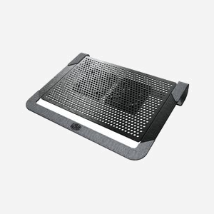 Cooler Master NotePal U2 Plus V2 - Support de refroidissement pour portable 17" - 2 ventilateurs 80mm 2000 RPM - Aluminium & Plastique - USB 1.1/2.0 - Miniature 3