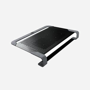 Cooler Master NotePal U2 Plus V2 - Support de refroidissement pour portable 17" - 2 ventilateurs 80mm 2000 RPM - Aluminium & Plastique - USB 1.1/2.0 - Miniature 4