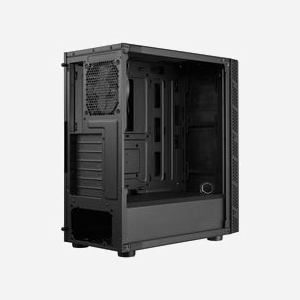 Cooler Master MasterBox MB600L V2 - Boîtier PC Midi Tower Noir - ATX / micro ATX / Mini-ITX - Baies 2x 3.5" + 2x 5.25" - USB 3.2 Gen 1 - Vent. arrière 120mm - Acier/Plastique - Miniature 3
