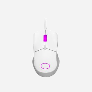 Cooler Master MM310 Souris Gaming Ambidextre USB Type-A Optique 12000 DPI, 6 Boutons Programmables, PixArt Sensor, Accélération 30G, Blanche - Miniature 2