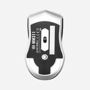 Cooler Master MM311 Souris Gamer Ambidextre RF sans Fil 10000 DPI Optique, 1 Bouton Programmable, 125-1000Hz, Patins PTFE, Blanc, 54g - Miniature 5
