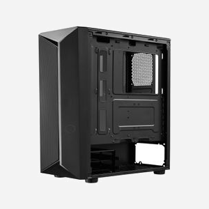 Cooler Master CMP 510 Midi Tower Noir (CP510-KGNN-S00) - ATX, Micro-ATX, Mini-ITX, 2x3.5", 4x2.5", 3x120mm avant, USB 3.2 Gen 1 - Miniature 3