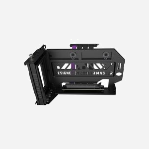 Cooler Master MCA-U000R-KFVK03 Support Carte Graphique Universel PCIe 4.0 avec Riser 16.5cm, ABS/Acier/Laiton, 305x178.1x141.8mm