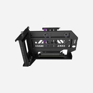 Cooler Master MCA-U000R-KFVK03 Support Carte Graphique Universel PCIe 4.0 avec Riser 16.5cm, ABS/Acier/Laiton, 305x178.1x141.8mm - Miniature 2