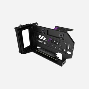 Cooler Master MCA-U000R-KFVK03 Support Carte Graphique Universel PCIe 4.0 avec Riser 16.5cm, ABS/Acier/Laiton, 305x178.1x141.8mm - Miniature 4