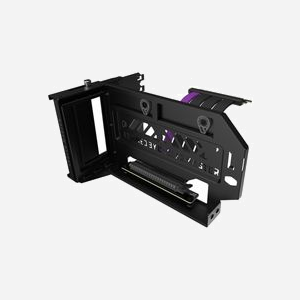Cooler Master MCA-U000R-KFVK03 Support Carte Graphique Universel PCIe 4.0 avec Riser 16.5cm, ABS/Acier/Laiton, 305x178.1x141.8mm - Miniature 5