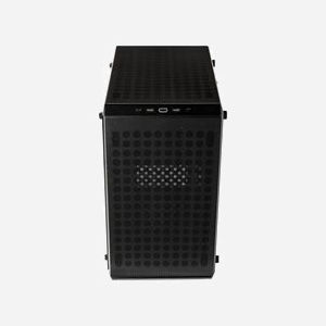 Cooler Master Q300L V2 Mini Tower PC Noir/Transparent, microATX/Mini-ITX, 1x120mm arrière, USB 3.2, Acier/Plastique/Verre Trempé, 360x387x383mm - Miniature 5
