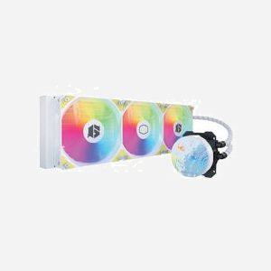 Cooler Master MasterLiquid 360L Core SF6 : Kit Watercooling CPU 3x120mm Blanc, 650-1750 RPM, 71.93 CFM, Compatibilité Intel/AMD, Radiateur Aluminium 394mm