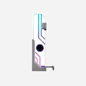 Cooler Master Atlas ARGB GPU Support Universel MCA-U000R-AGSBTG-00 : Aluminium/Plastique/Verre Trempé, 3 kg max, 44.2x195.7x75.5mm, Câble 0.6m - Miniature 5